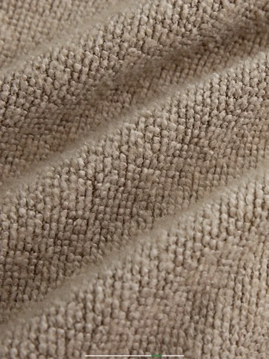 Aerie Apres-Chill Sweatshirt Medium NWT Stone Harbor Cozy Textured Pullover - Picture 6 of 11